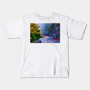 Car L.ights at the Hawk's Nest Kids T-Shirt